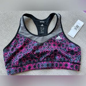 NEW TAGS ON Adidas Performance Techfit Climalite Sports Bra size XL